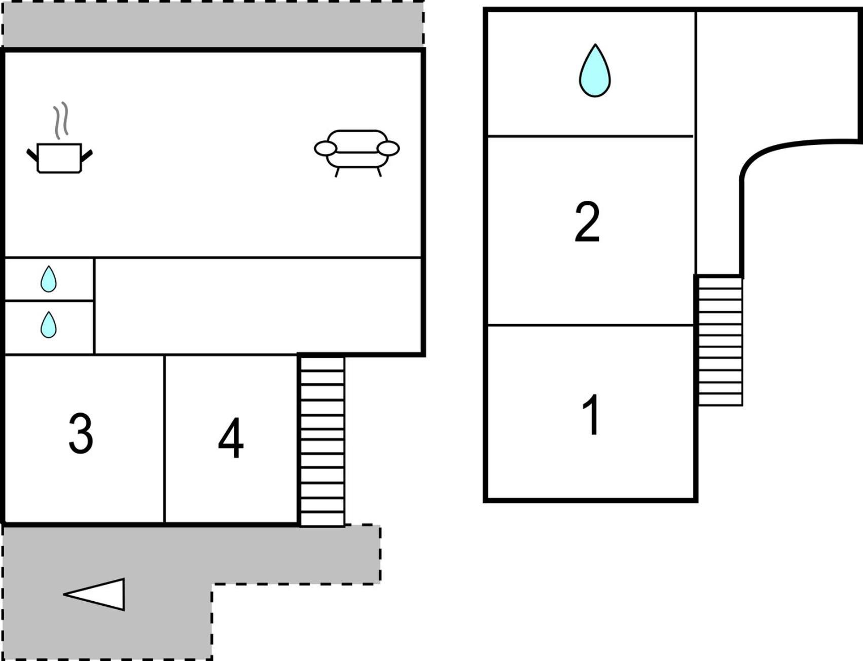 Lovely Apartment In Makarska With Kitchenette Экстерьер фото